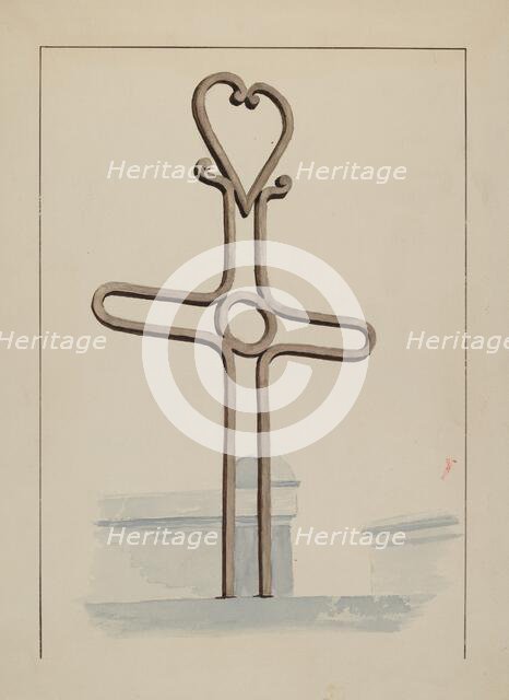 Cross, c. 1936. Creator: Lucien Verbeke.