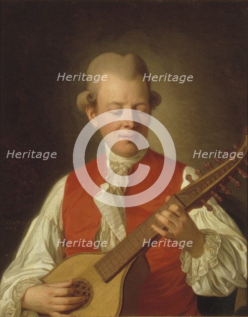 Portrait of Carl Michael Bellman (1740-1795), 1779.