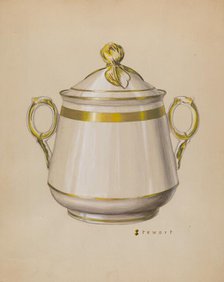 Sugar Bowl, c. 1937. Creator: Robert Stewart.