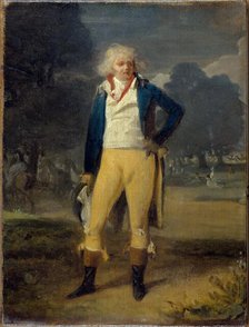 L'Abbé de Saint-Farre, fils naturel du Ducd'Orléans et de Mlle Lemarquis, danseuse..., c1788 — 1798. Creator: Henri-Pierre Danloux.