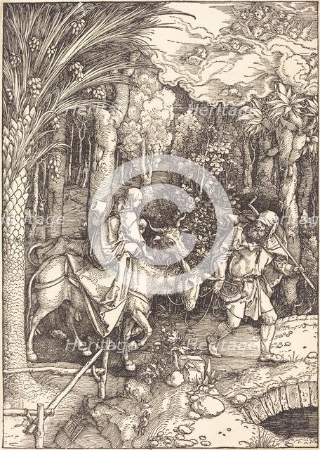 The Flight into Egypt, c. 1504. Creator: Albrecht Durer.