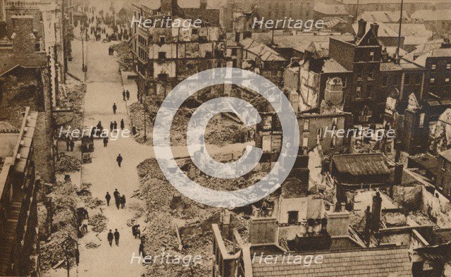 The Easter Rising, Ireland, 1916 (1935).  Artist: Unknown.