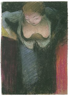 The Singer, 1891-1892. Artist: Vuillard, Édouard (1868-1940)