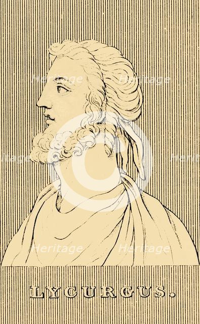 'Lycurgus',  (fl c820 BC), 1830. Creator: Unknown.
