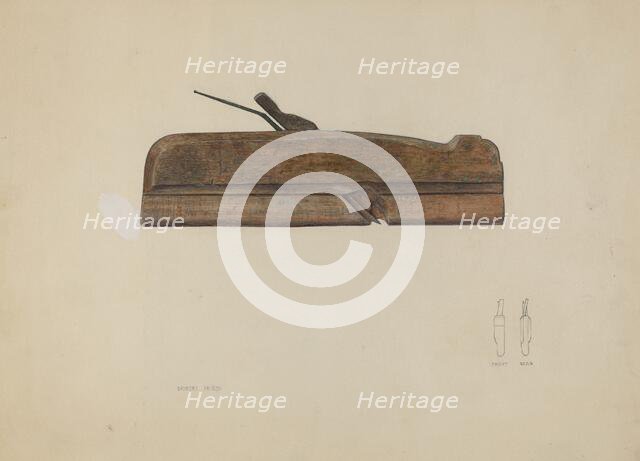 Hollow Plane, c. 1937. Creator: Samuel Faigin.