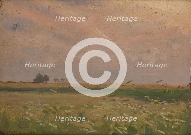 Fields near Bronowice, 1902. Creator: Jan Stanislawski.