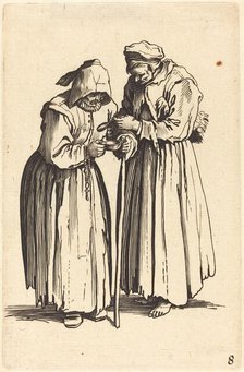 Two Beggar Women. Creator: Unknown.