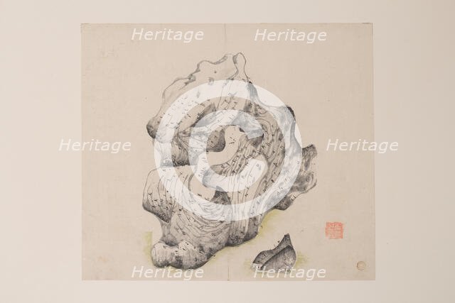 Page from Shi Zhu Zhai. Creator: Unknown.