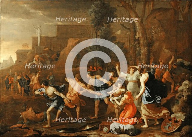 Le jeune Pyrrhus sauvé (The saving of the young Pyrrhos), 1634. Creator: Poussin, Nicolas (1594-1665).