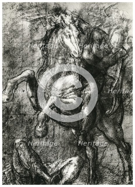 'Horseman', c1565, (1937). Artist: Titian