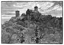 The Castle of Wartburg, 1900. Artist: Unknown
