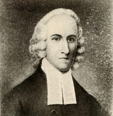 'Portrait of Jonathan Edwards, in plain coat and bands of Presbyterian minister', c1750, (1937). Creator: Unknown.