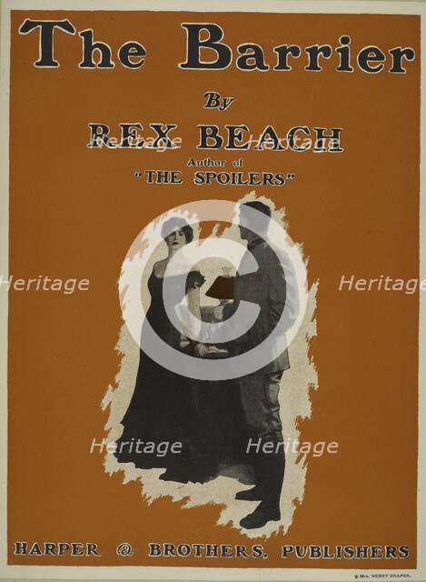 The barrier, c1895 - 1911. Creator: Unknown.