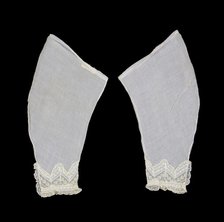 Undersleeves, American, ca. 1870. Creator: Unknown.