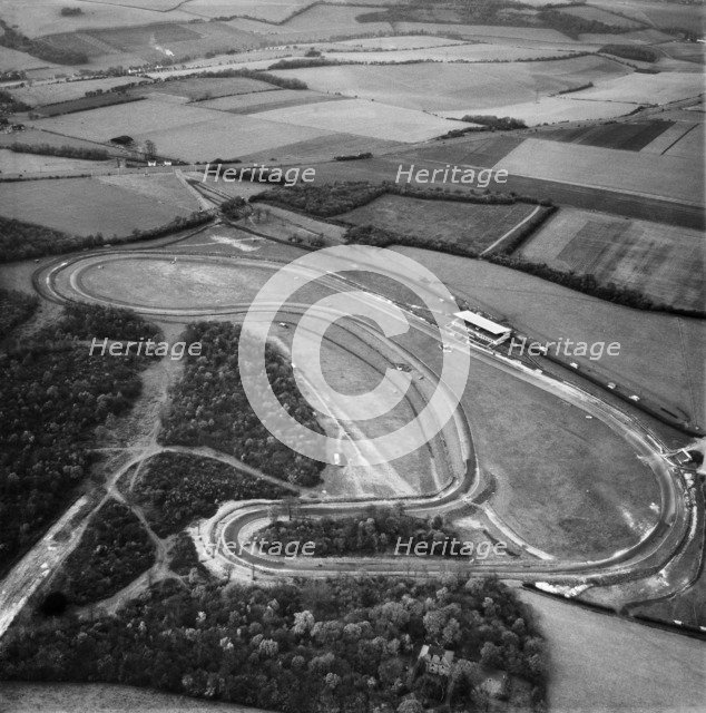 Brands Hatch motor racing circuit, West Kingsdown, Kent, 1955. Artist: Aerofilms.
