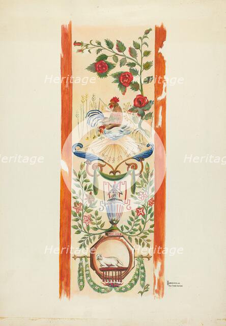 Wall Painting, 1938. Creator: Gerald Transpota.