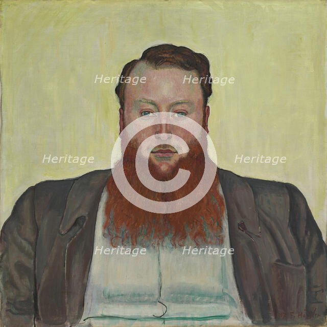 James Vibert, Sculptor, 1907. Creator: Ferdinand Hodler.