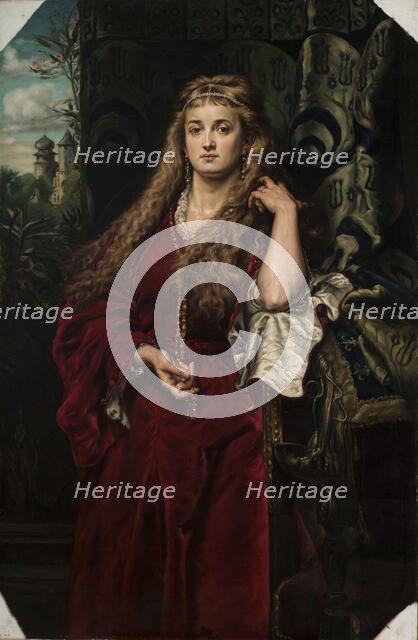 Castellan's Daughter, 1934. Creator: Maria Lipkowska.