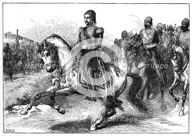 Abdul Hamid II, Sultan of the Ottoman Empire, 1900. Artist: Unknown