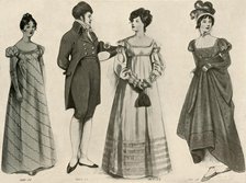 'Clothing from 1800-1808', 1903, (1937). Creator: Sophie B Steel.