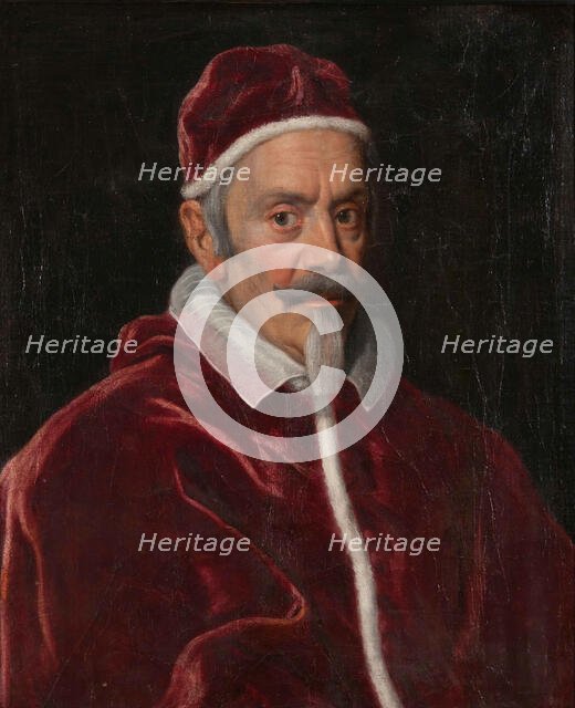 Portrait of Pope Alexander VII, c1650. Creator: Giovanni Battista Gaulli Baciccio.