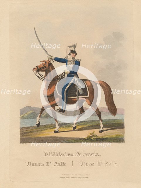 The Polish Army 1831: Uhlans of the 2nd Pulk, 1831.