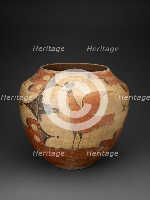 Polychrome Jar, c. 1920. Creator: Isabel Medina Toribio.