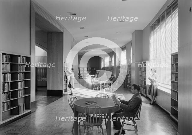 Brooklyn Public Library (Ingersoll Memorial), Prospect Park Plaza, New York, 1941. Creator: Gottscho-Schleisner, Inc.