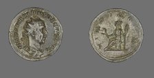 Antoninianus (Coin) Portraying Emperor Decius, about 249. Creator: Unknown.