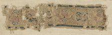 Border Fragment, Egypt, Fatimid period (969-1171). Creator: Unknown.
