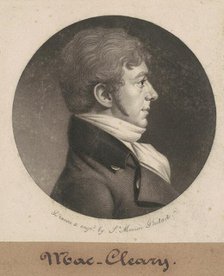 MacCleary, 1802. Creator: Charles Balthazar Julien Févret de Saint-Mémin.
