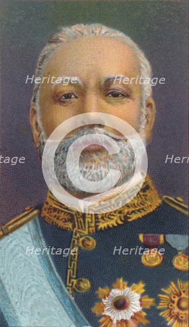 Count Hayashi Tadasu, (1850-1913), career diplomat and cabinet minister in Meiji period Japan, 1906. Artist: Unknown