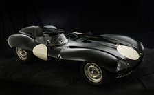 Jaguar D type 1956. Artist: Simon Clay.