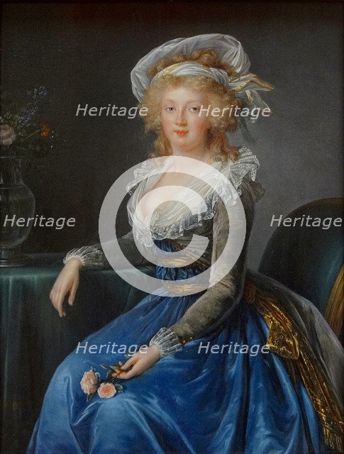 Portrait of Maria Theresa of Naples and Sicily (1772-1807), c. 1790.