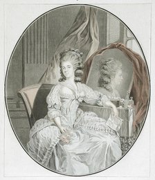 Mademoiselle du T..., 1779. Creator: Jean Francois Janinet.