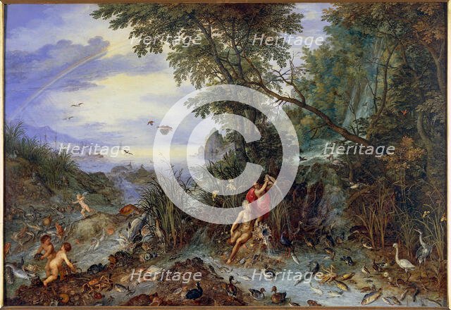 Allegory of water, 1614. Creator: Brueghel, Jan, the Younger (1601-1678).