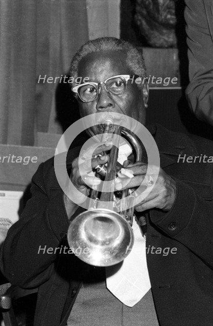 Roy Eldridge, London, 1975. Artist: Brian O'Connor.