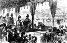 The Prince and Princess of Wales at Winchester, 1883. Creator: Unknown.