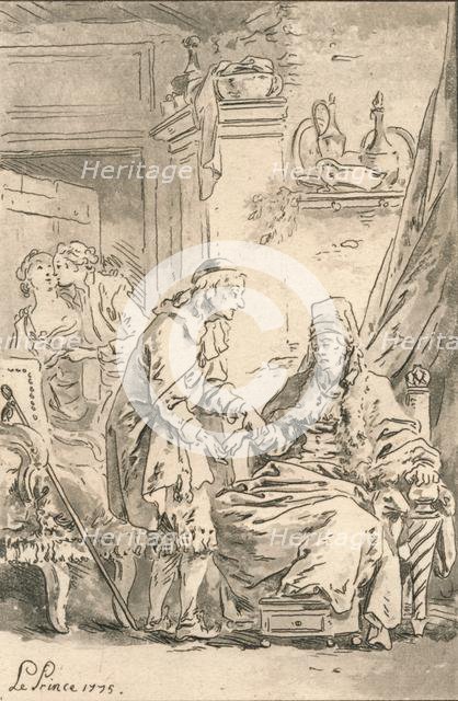 'Le Toucher', 1775. Creator: Jean Baptiste Le Prince.