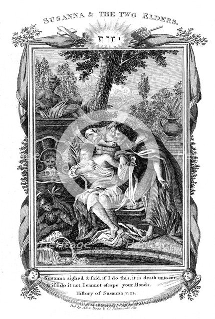 'Susanna and the Two Elders', c1804. Artist: Unknown