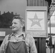 Fulton fish market hooker, New York, 1943. Creator: Gordon Parks.