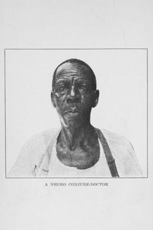 A Negro conjure-doctor, 1926. Creator: Unknown.