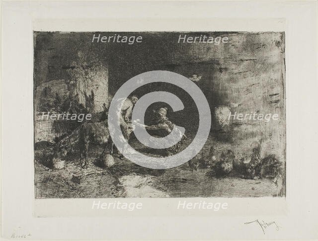 Shoesmith in Marocco, n.d. Creator: Mariano Jose Maria Bernardo Fortuny y Carbo.