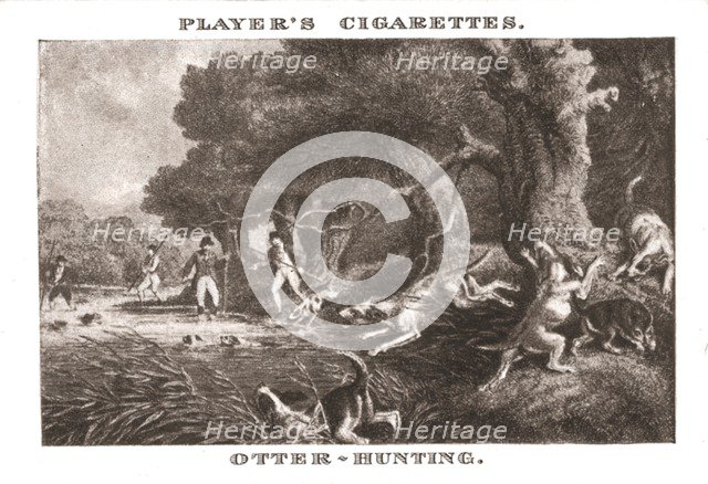 'Otter-Hunting', (1924). Creator: Unknown.