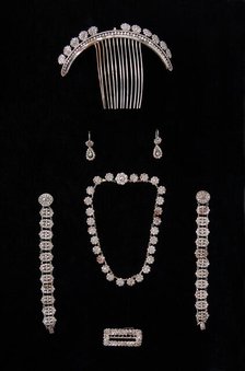 Jewelry set, American, first quarter 19th century. Creator: Unknown.