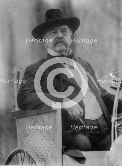 Gen. Dan. Sickles in wheelchair, 1912. Creator: Bain News Service.