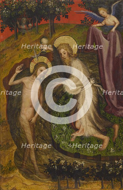 Baptism of Christ, c1400.  Creator: Unknown.