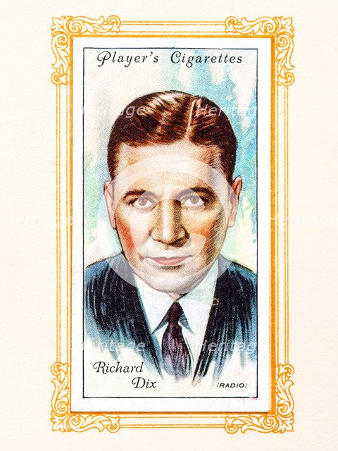 Richard Dix, 1934.  Artist: Unknown.