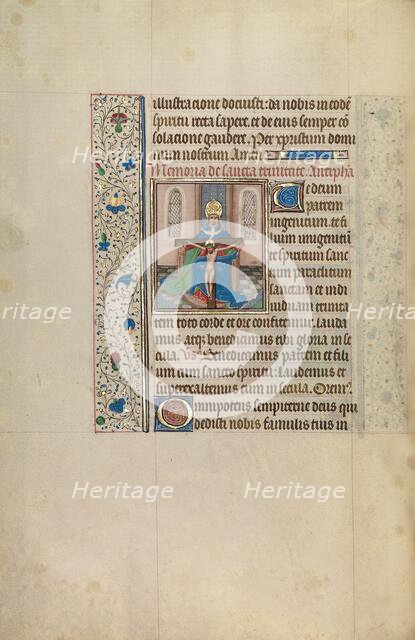 The Throne of Grace Trinity; Arenberg Hours, early 1460s. Creator: Workshop of Willem Vrelant.