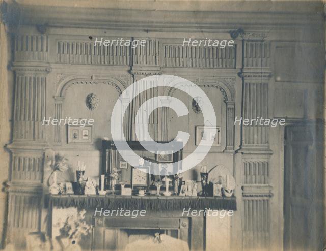 Mantelpiece, late 19th-early 20th century?  Creator: Unknown.